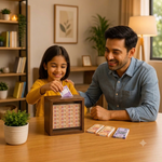 Wooden Money Saving Box for 1 Lakh Savings Challenge | Piggy Bank with Target Tracker Counter for Adults & Kids